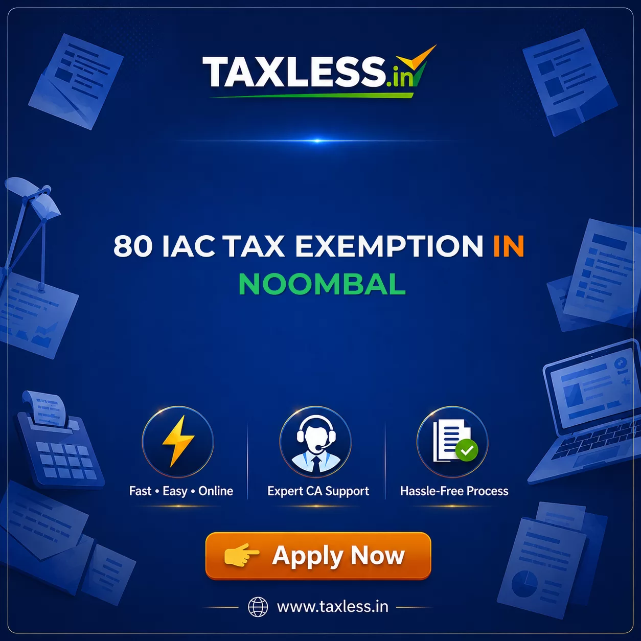 80 IAC Tax Exemption in Noombal