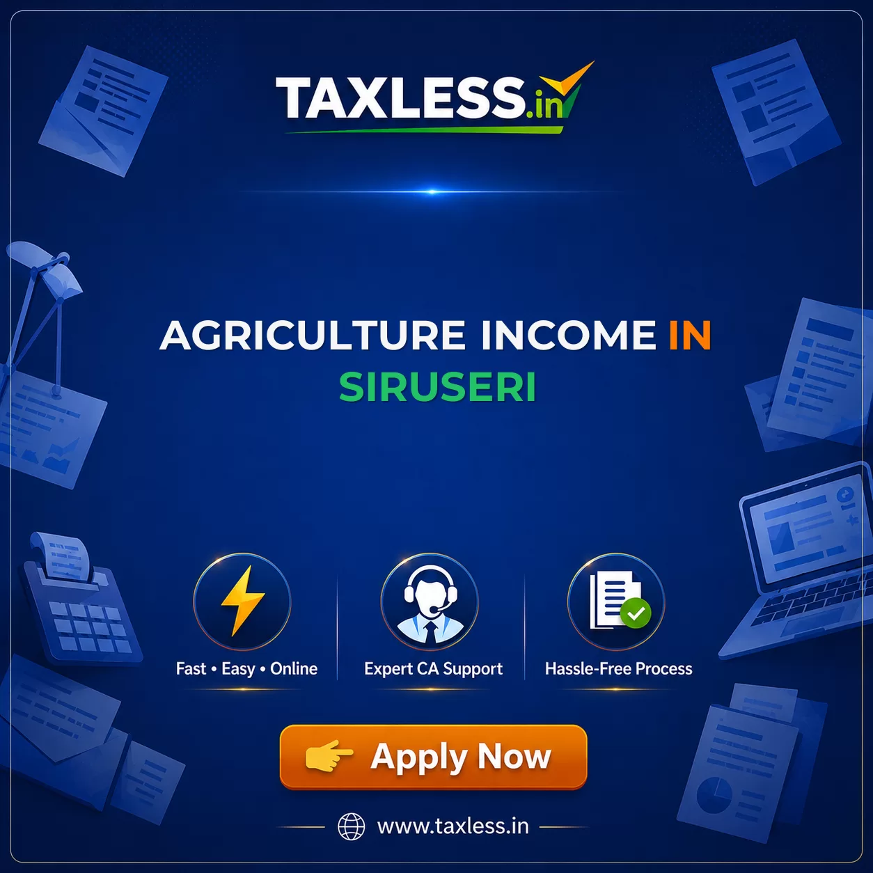 Agriculture Income in Siruseri