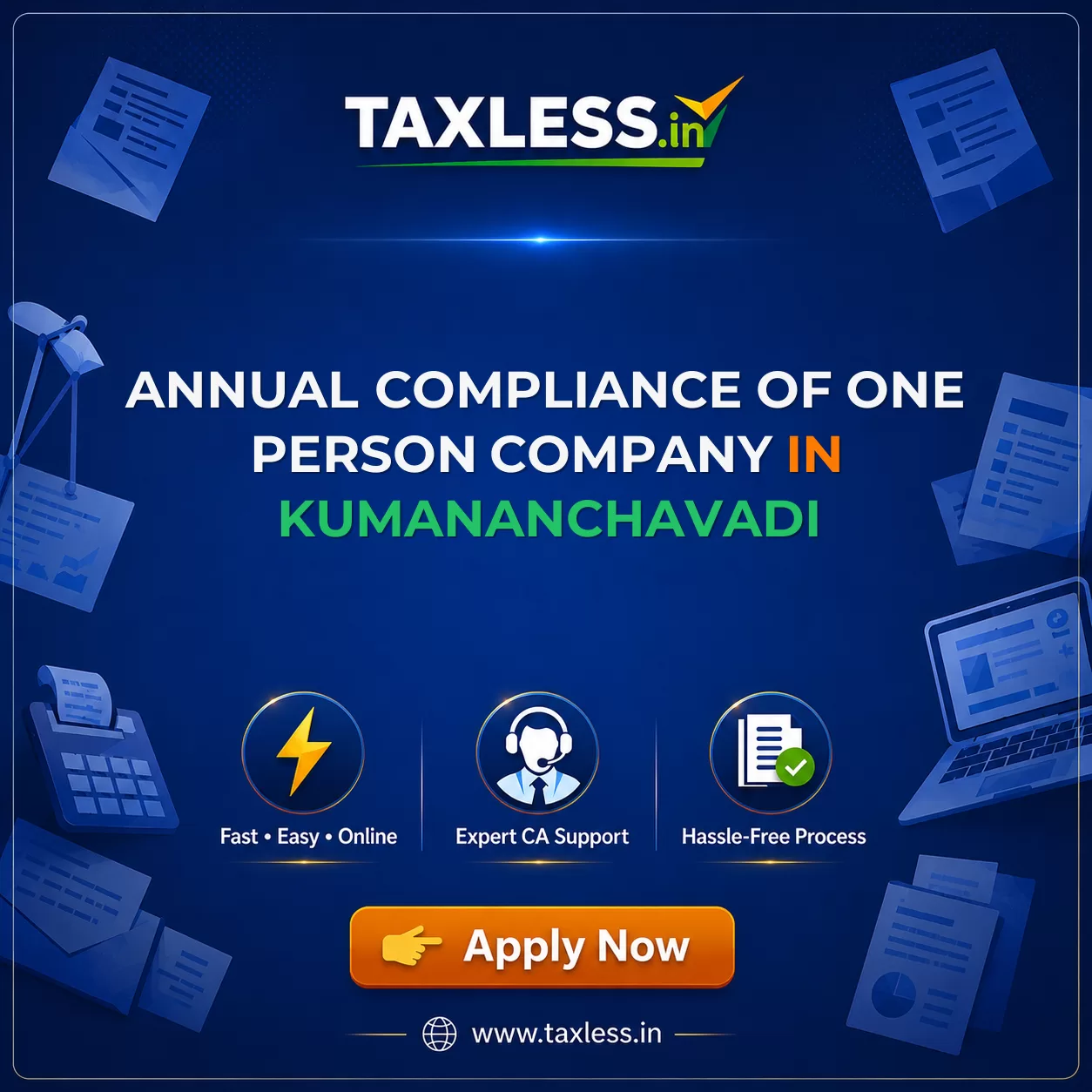 Annual Compliance Of One Person Company in Kumananchavadi