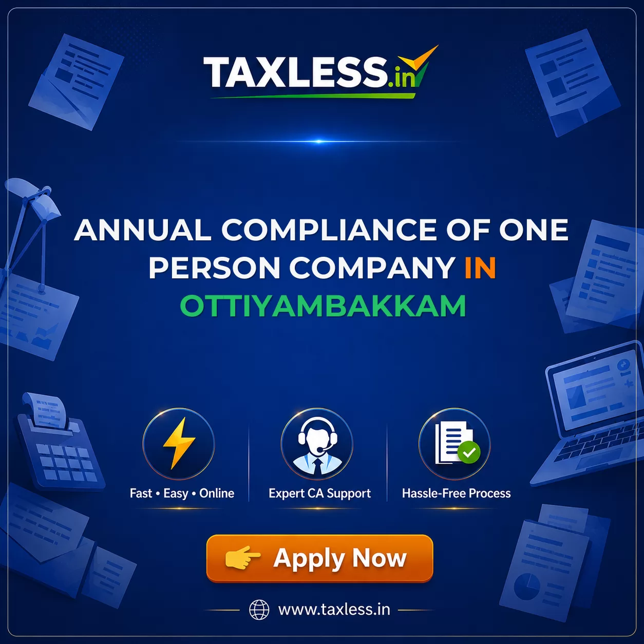 Annual Compliance Of One Person Company in Ottiyambakkam