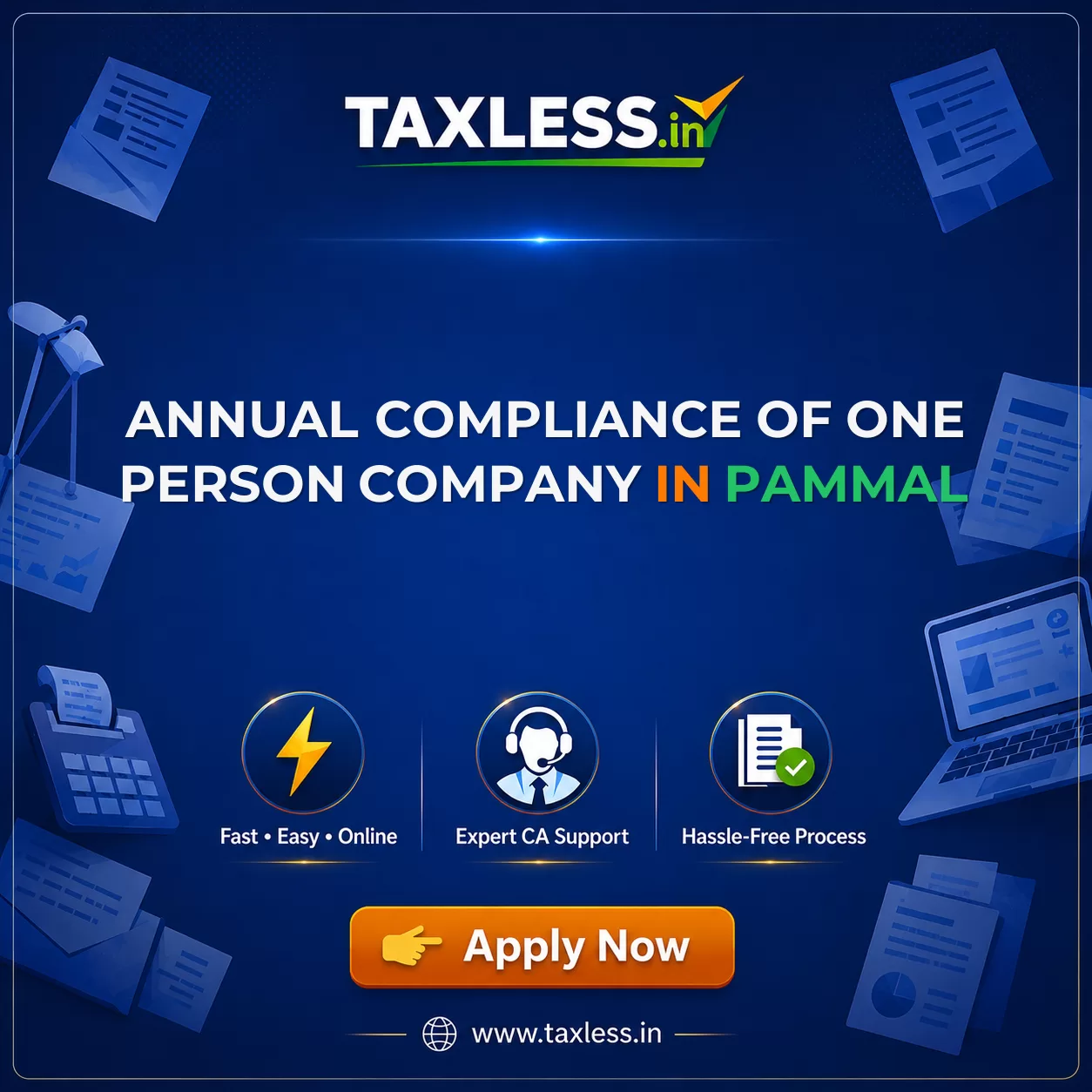 Annual Compliance Of One Person Company in Pammal