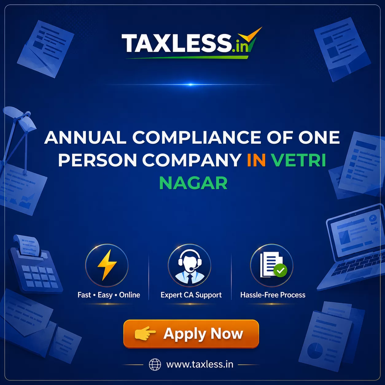 Annual Compliance Of One Person Company in Vetri Nagar