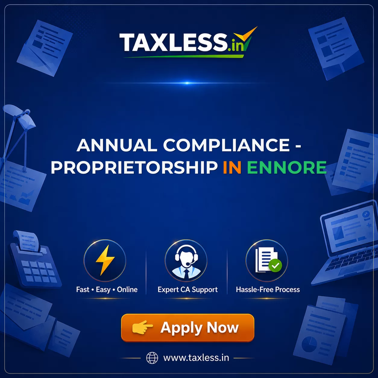 Annual Compliance - Proprietorship in Ennore