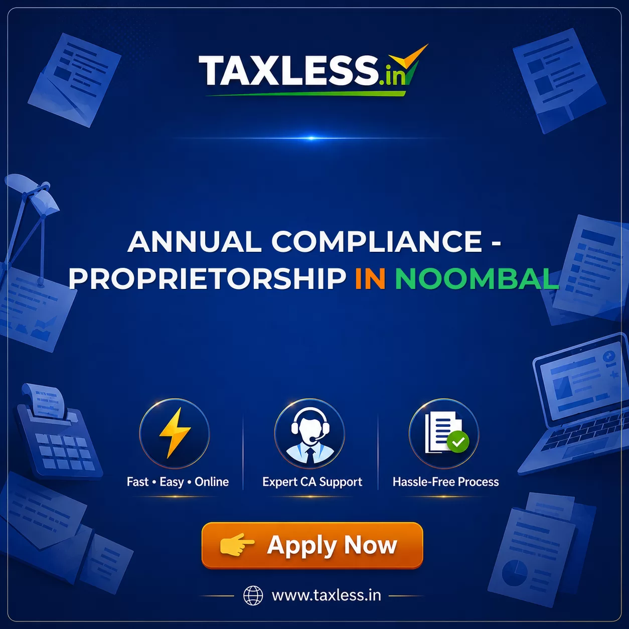 Annual Compliance - Proprietorship in Noombal