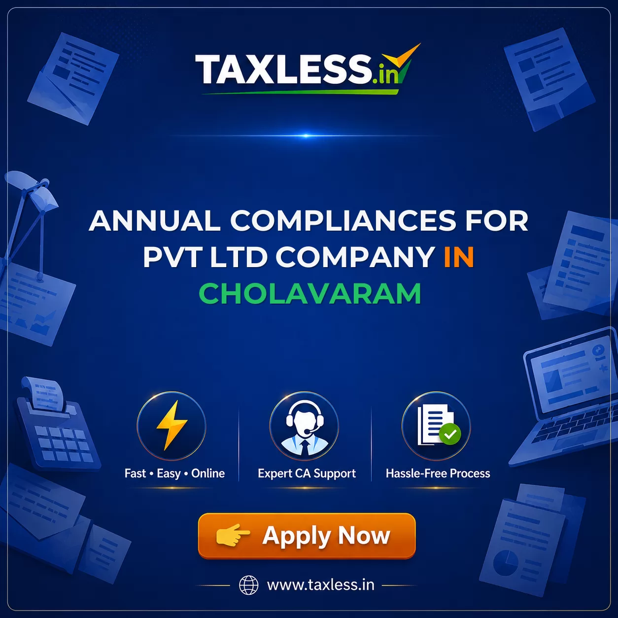 Annual Compliances For Pvt Ltd Company in Cholavaram