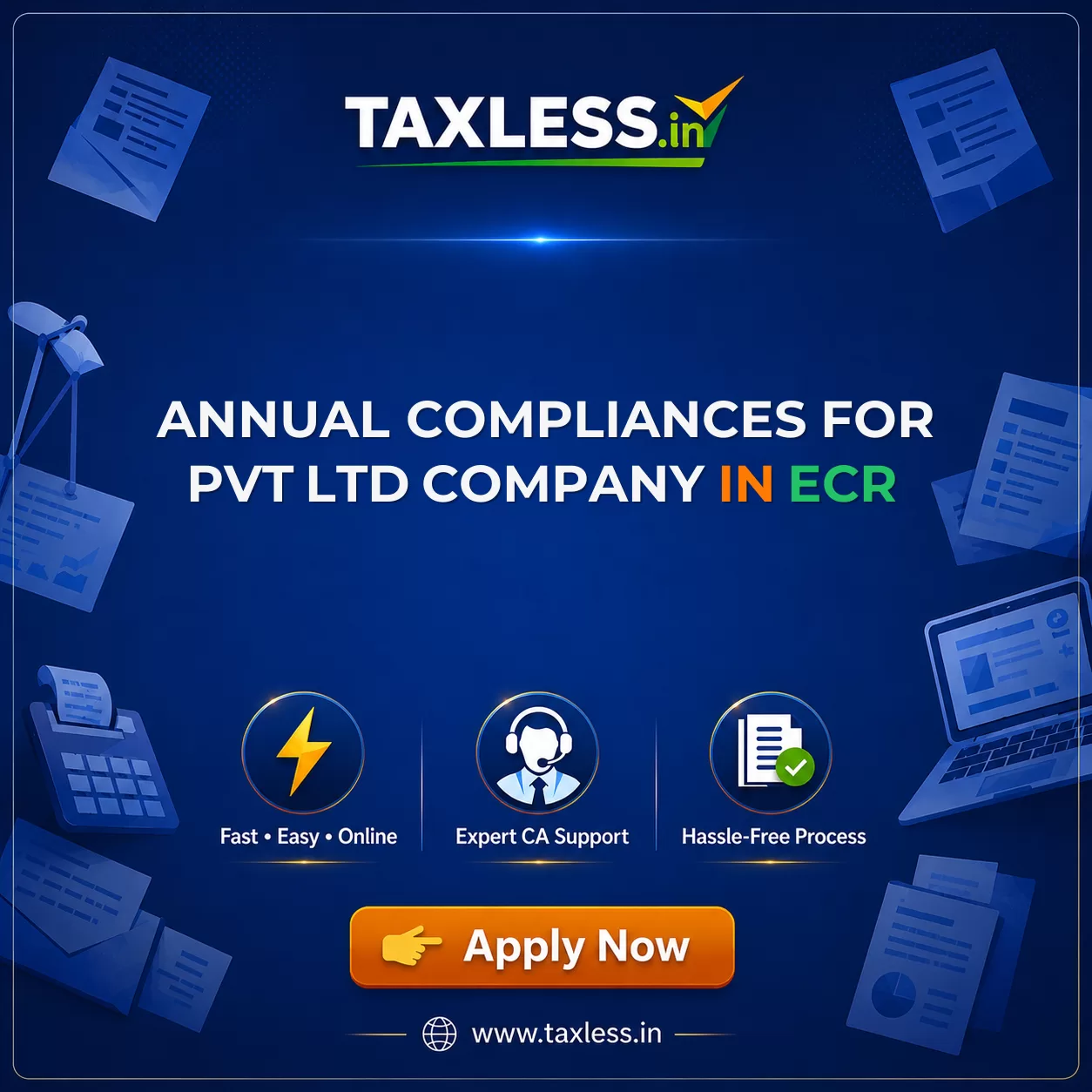 Annual Compliances For Pvt Ltd Company in Ecr