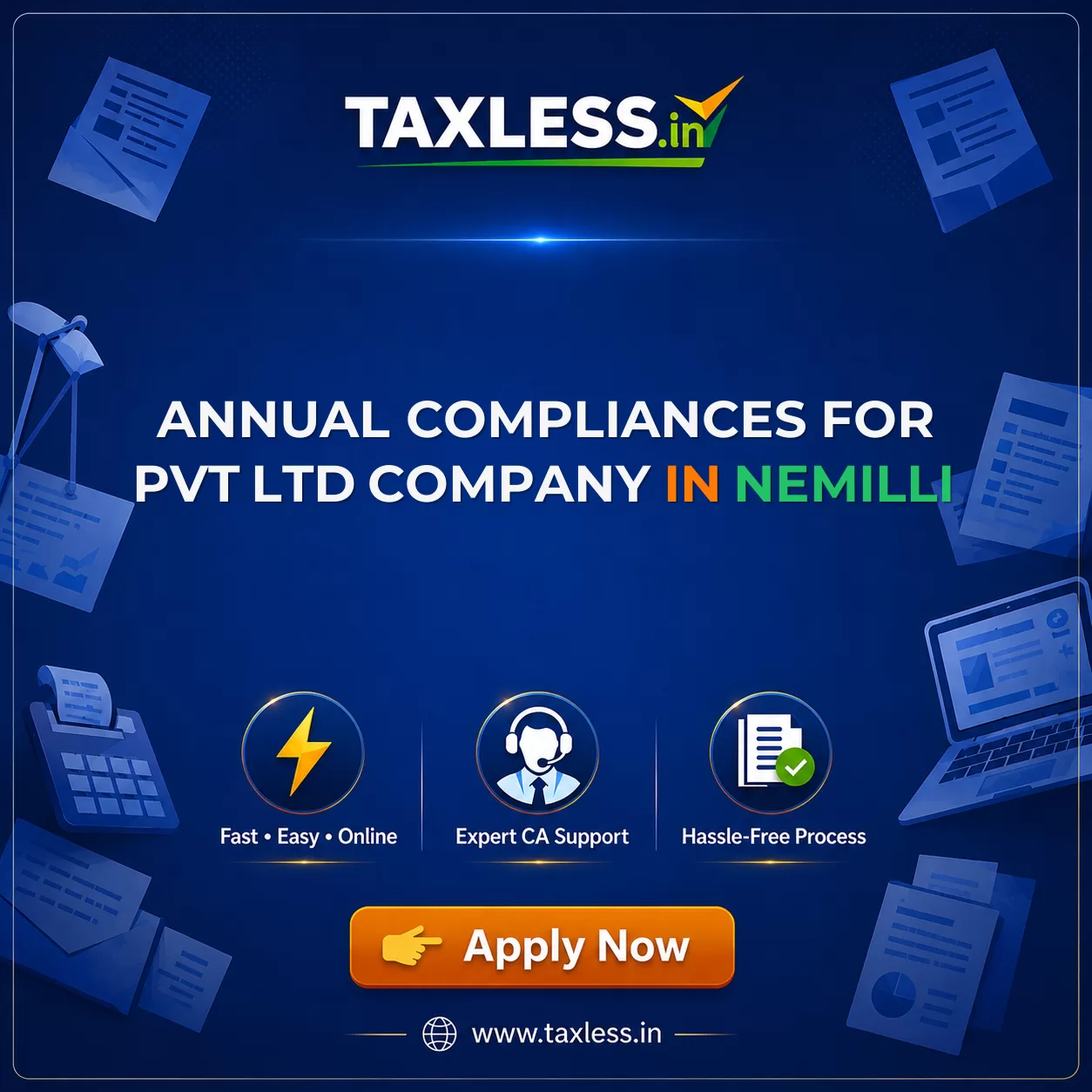 Annual Compliances For Pvt Ltd Company in Nemilli