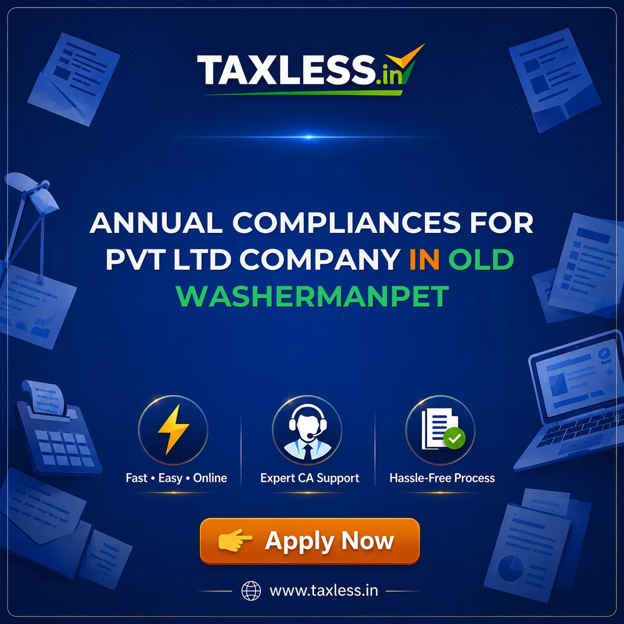 Annual Compliances For Pvt Ltd Company in Old Washermanpet