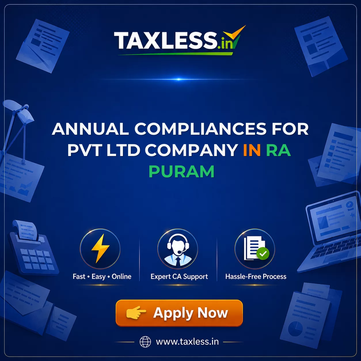 Annual Compliances For Pvt Ltd Company in Ra Puram