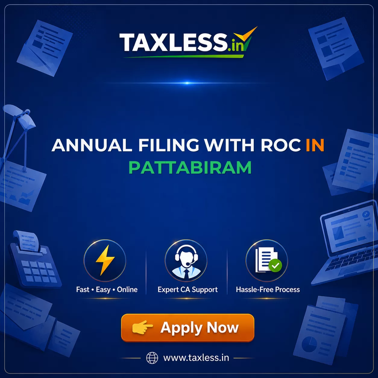 Annual Filing With ROC in Pattabiram