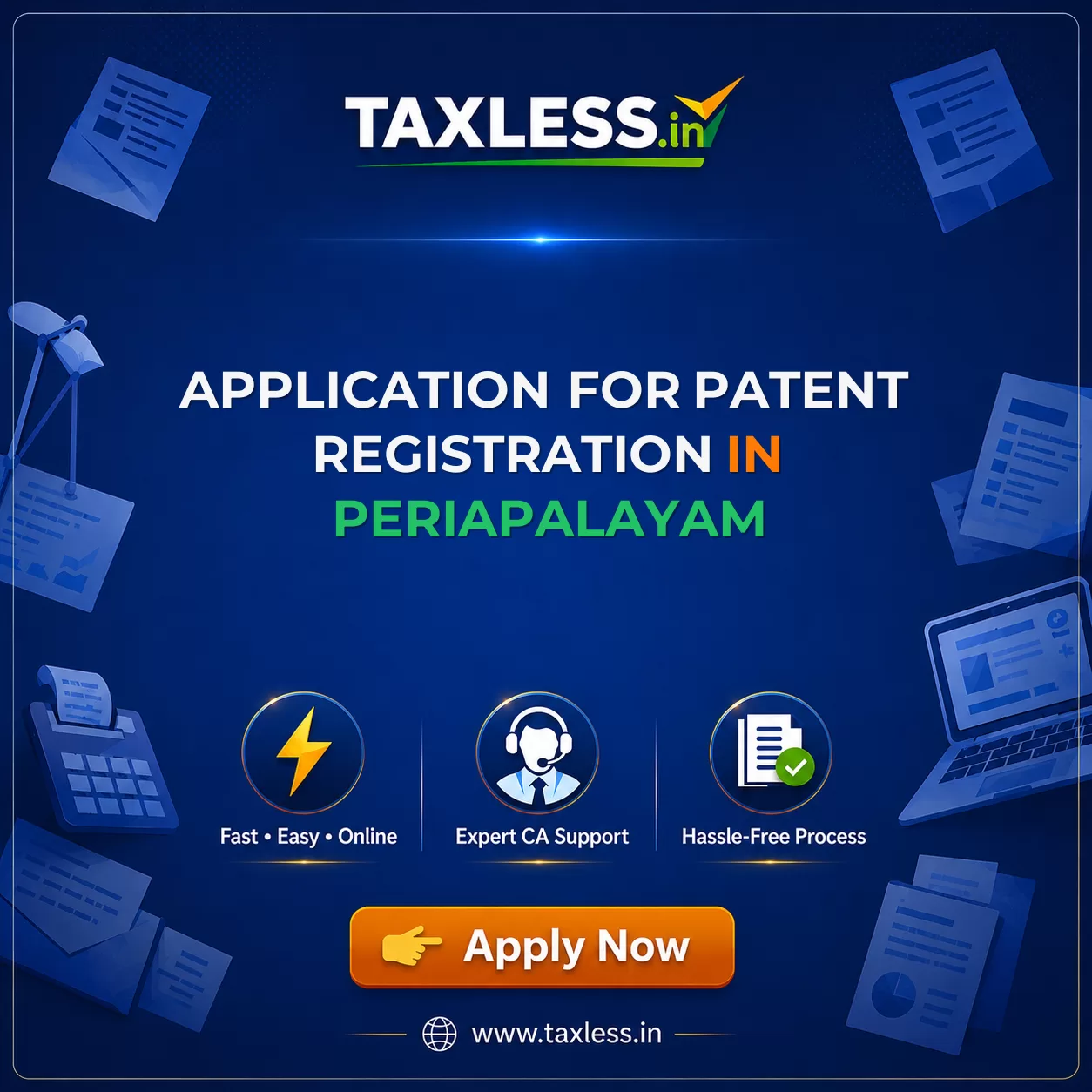 Application For Patent Registration in Periapalayam