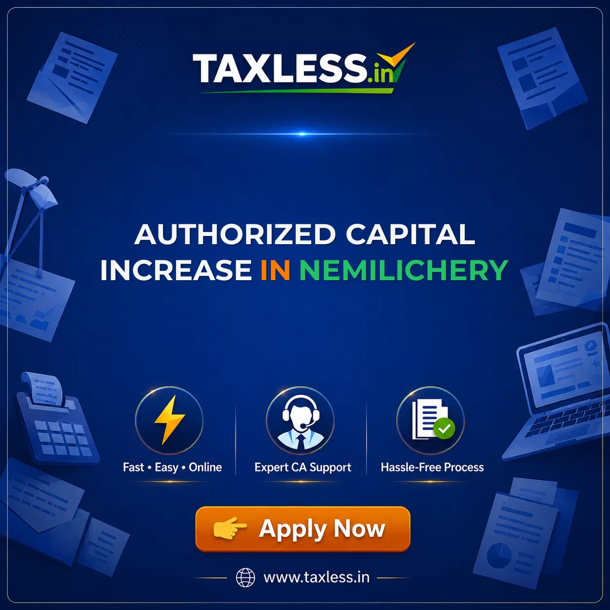 Authorized Capital Increase in Nemilichery