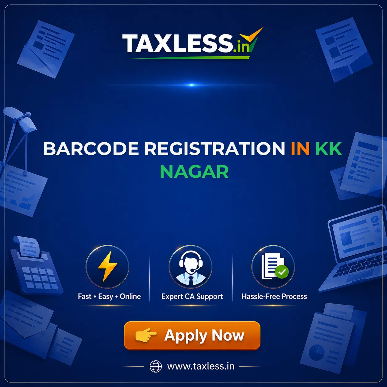 Barcode Registration in Kk Nagar