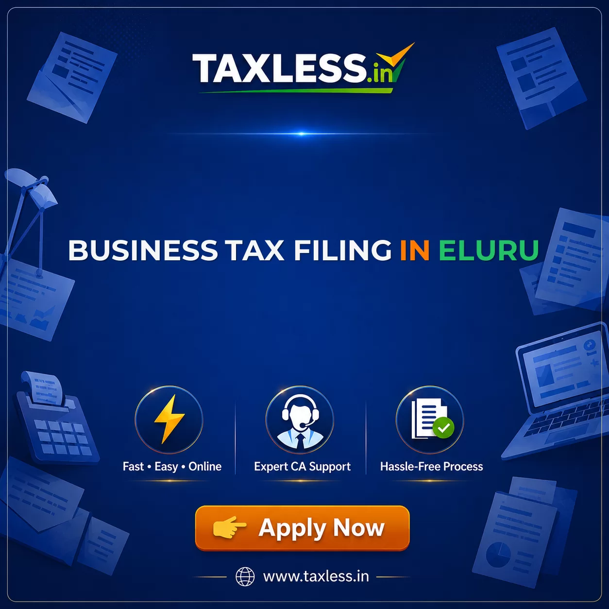 Business Tax Filing in Eluru