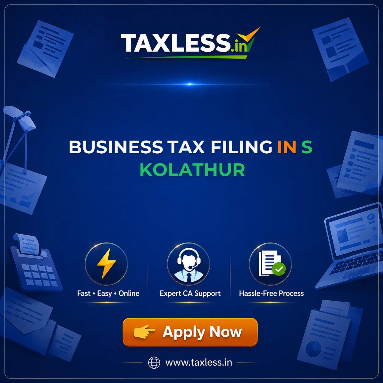 Business Tax Filing in S Kolathur
