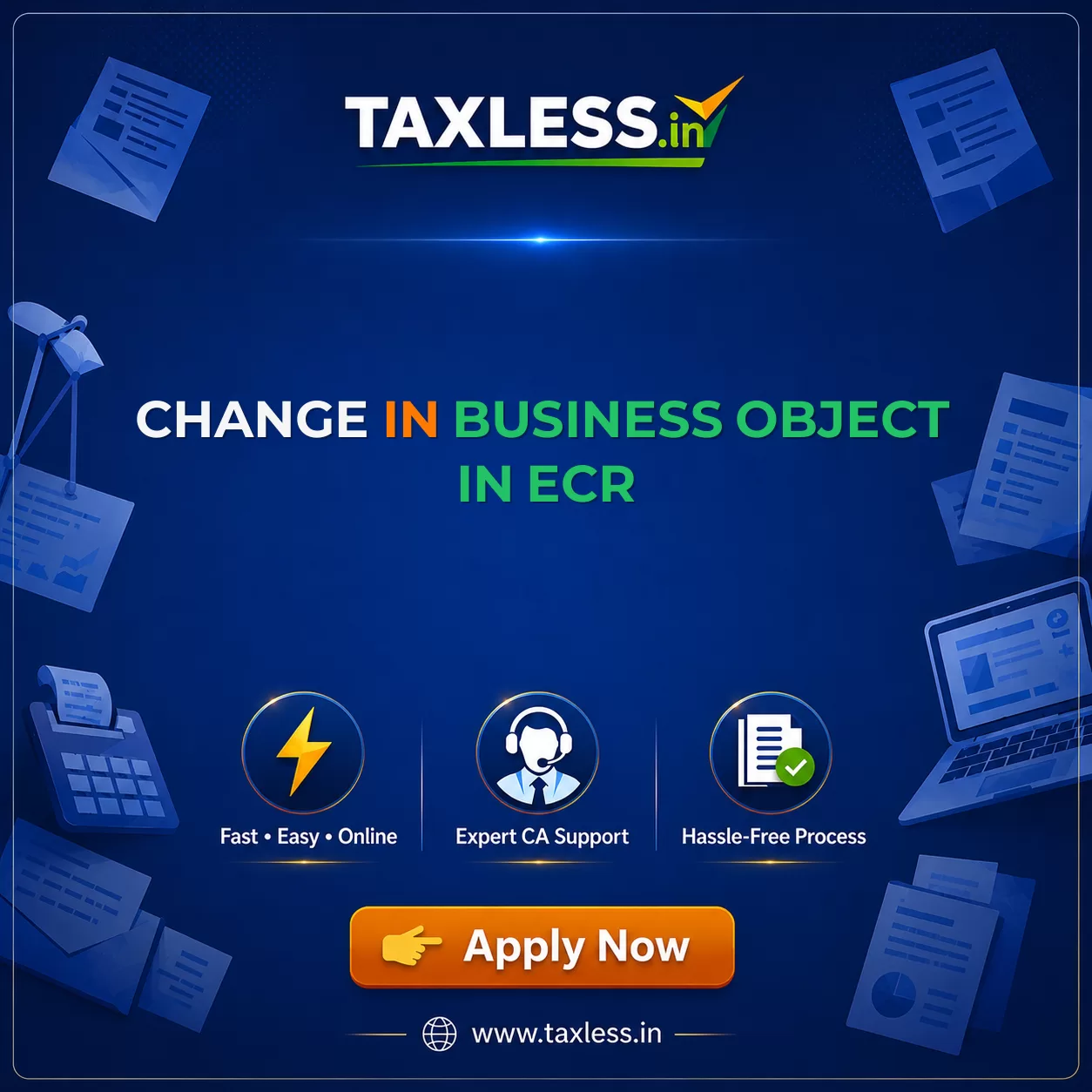 Change In Business Object in Ecr
