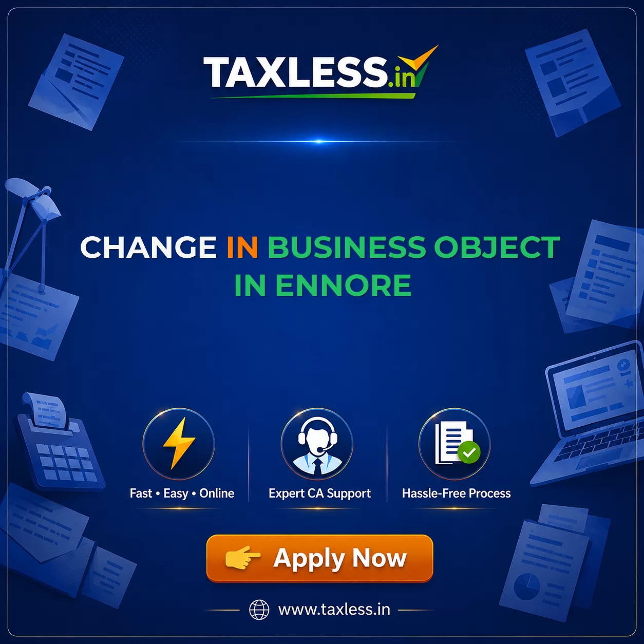 Change In Business Object in Ennore