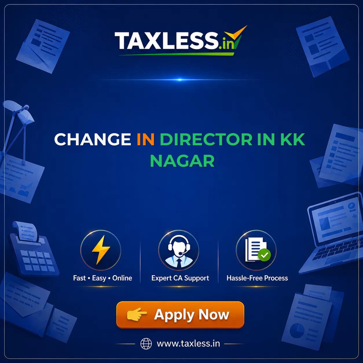 Change In Director in Kk Nagar