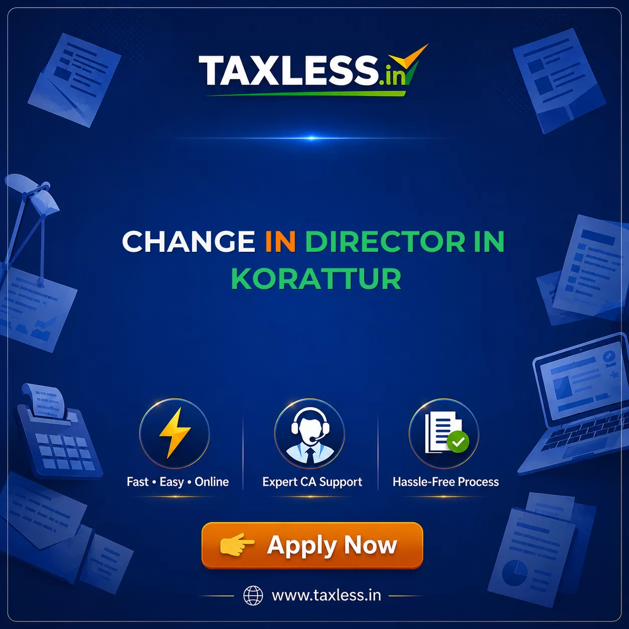 Change In Director in Korattur