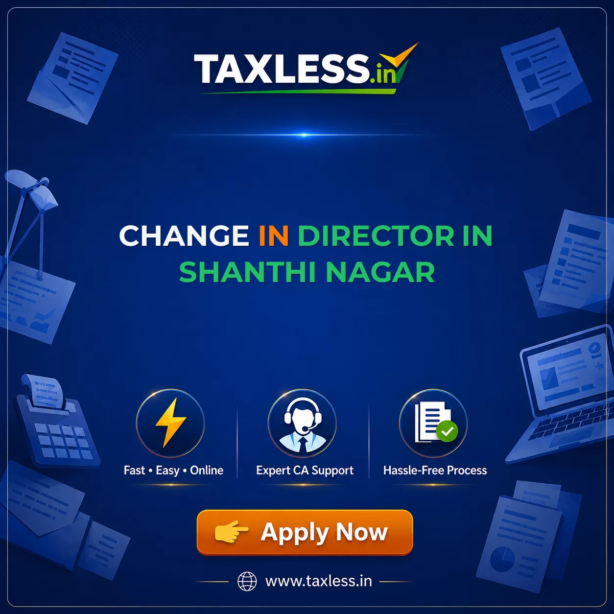 Change In Director in Shanthi Nagar