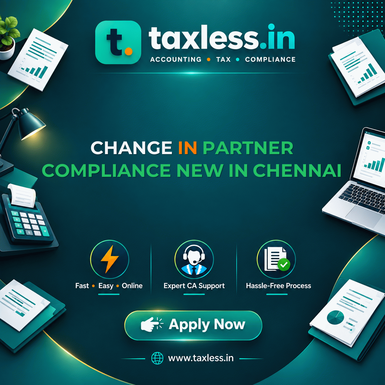 Change in Partner Compliance New in Chennai