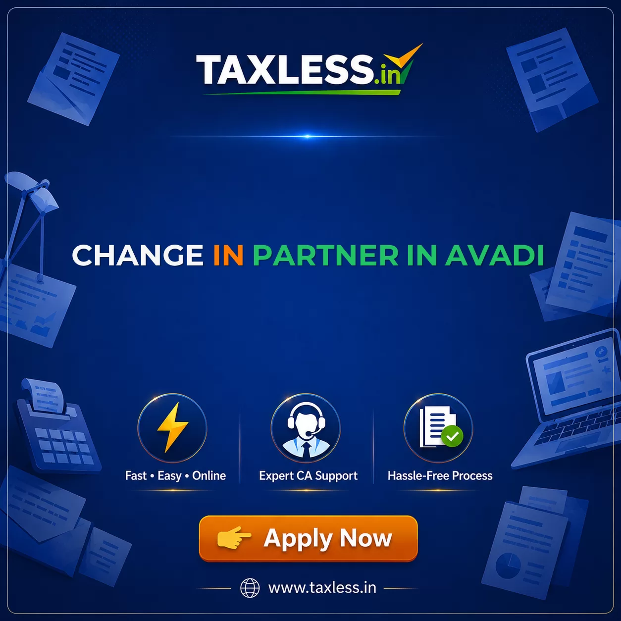 Change In Partner in Avadi