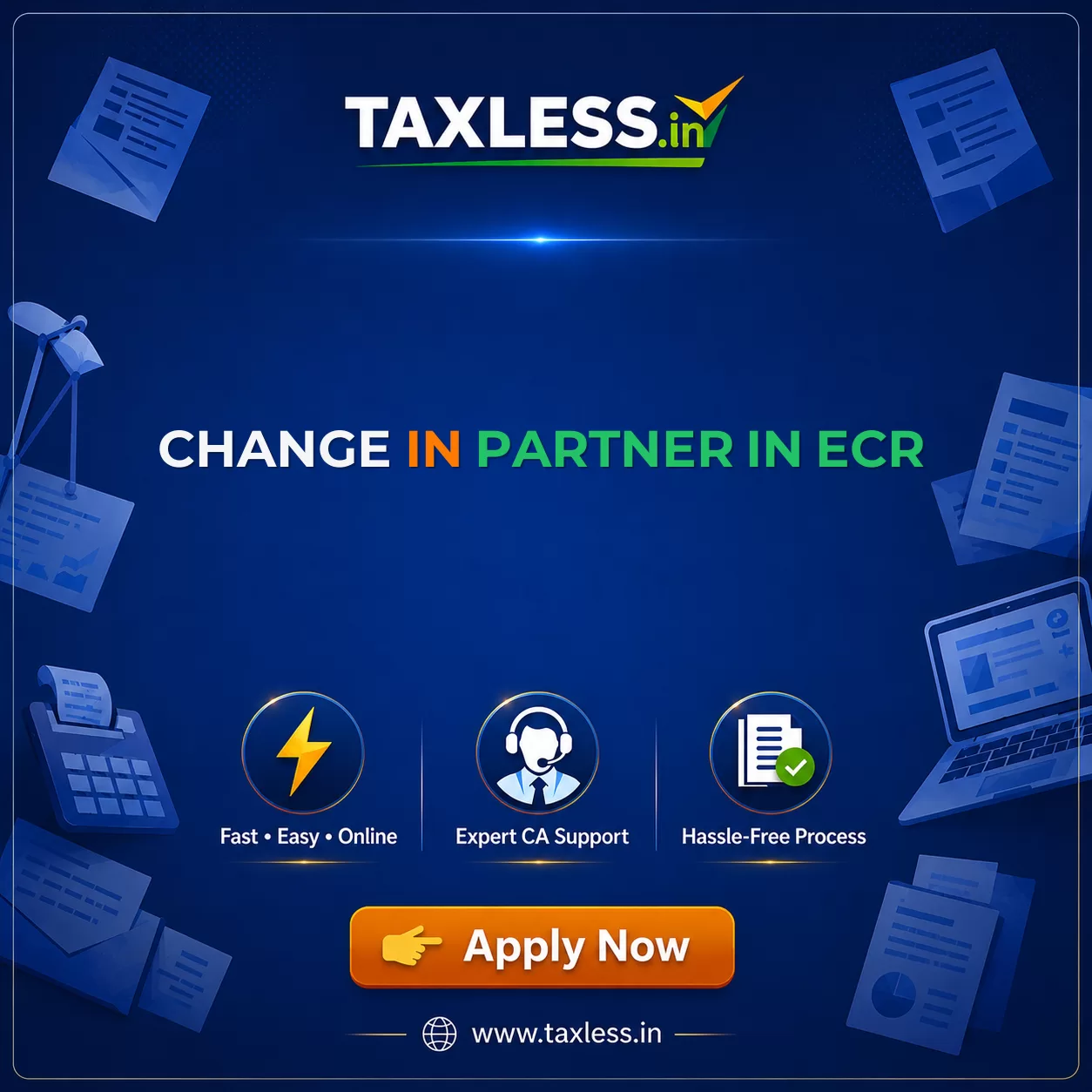 Change In Partner in Ecr