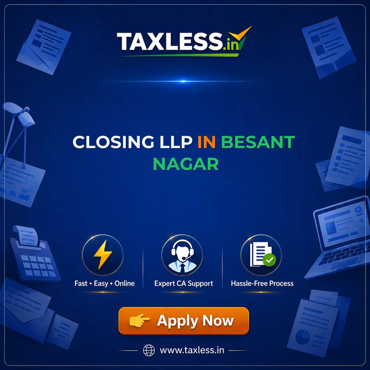 Closing LLP in Besant Nagar