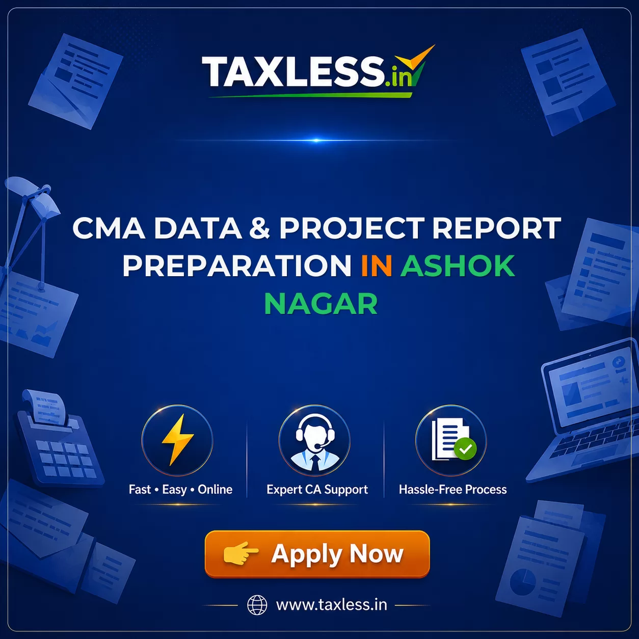 CMA Data & Project Report Preparation in Ashok Nagar