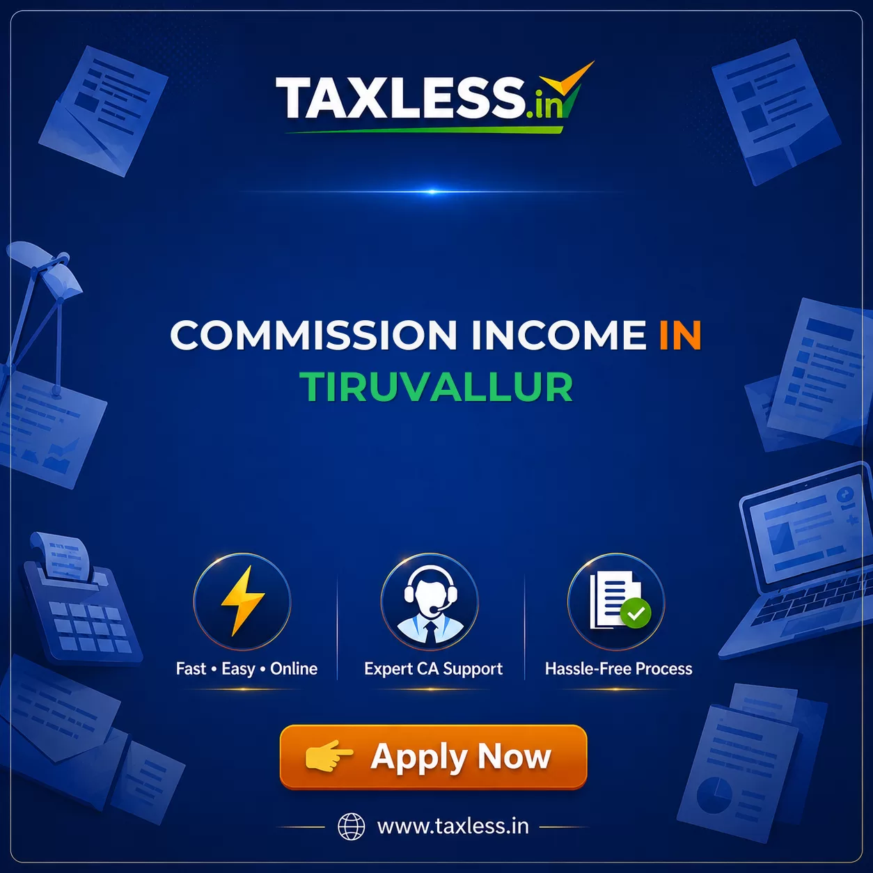 Commission Income in Tiruvallur