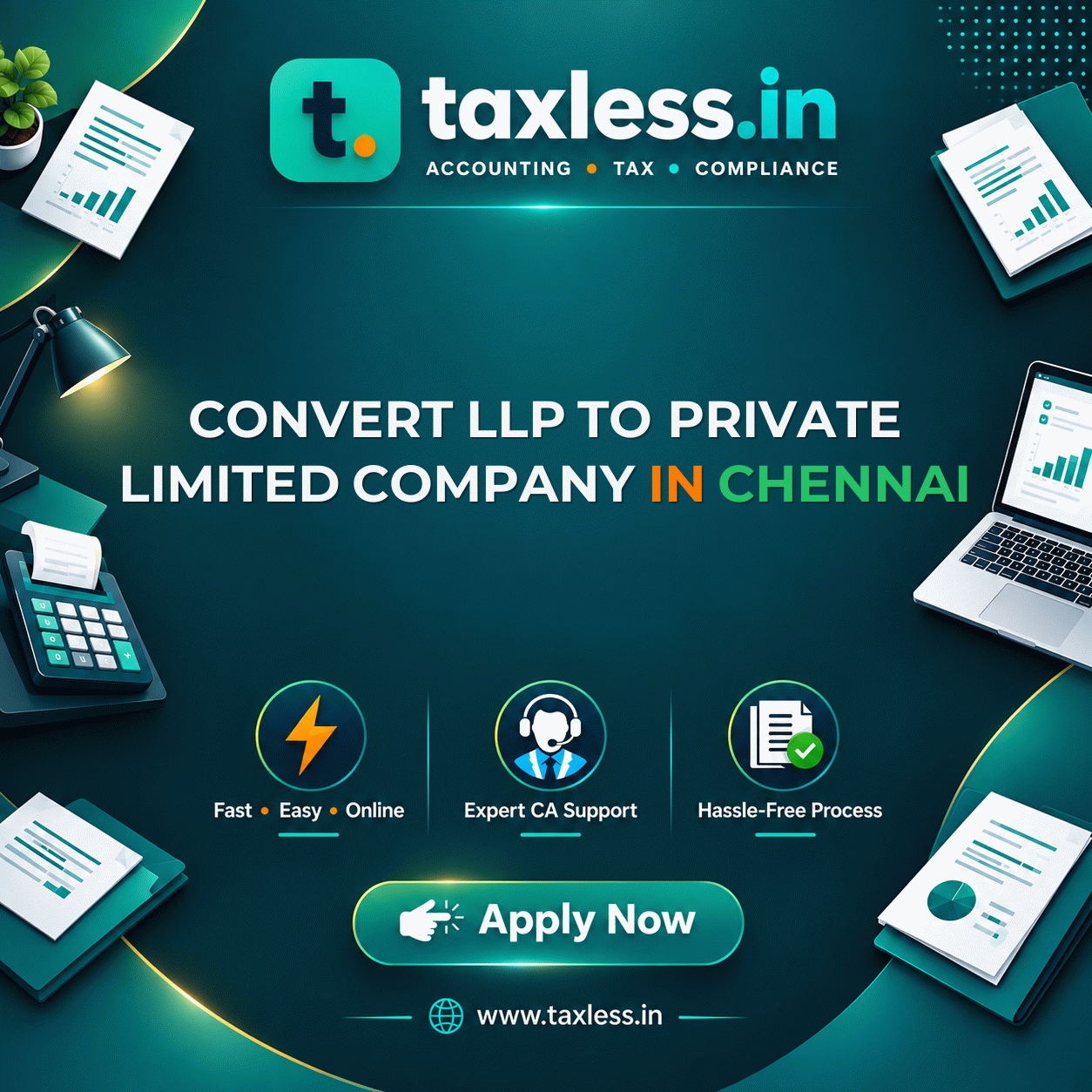 Convert LLP to Private Limited Company in Chennai