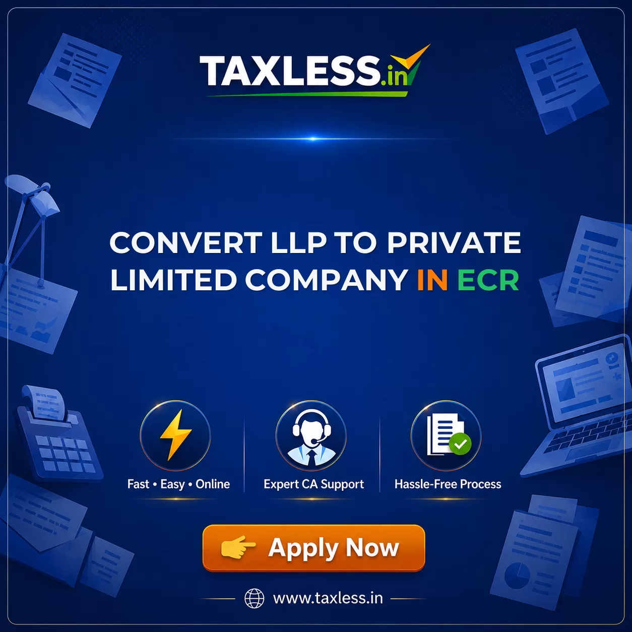 Convert LLP To Private Limited Company in Ecr