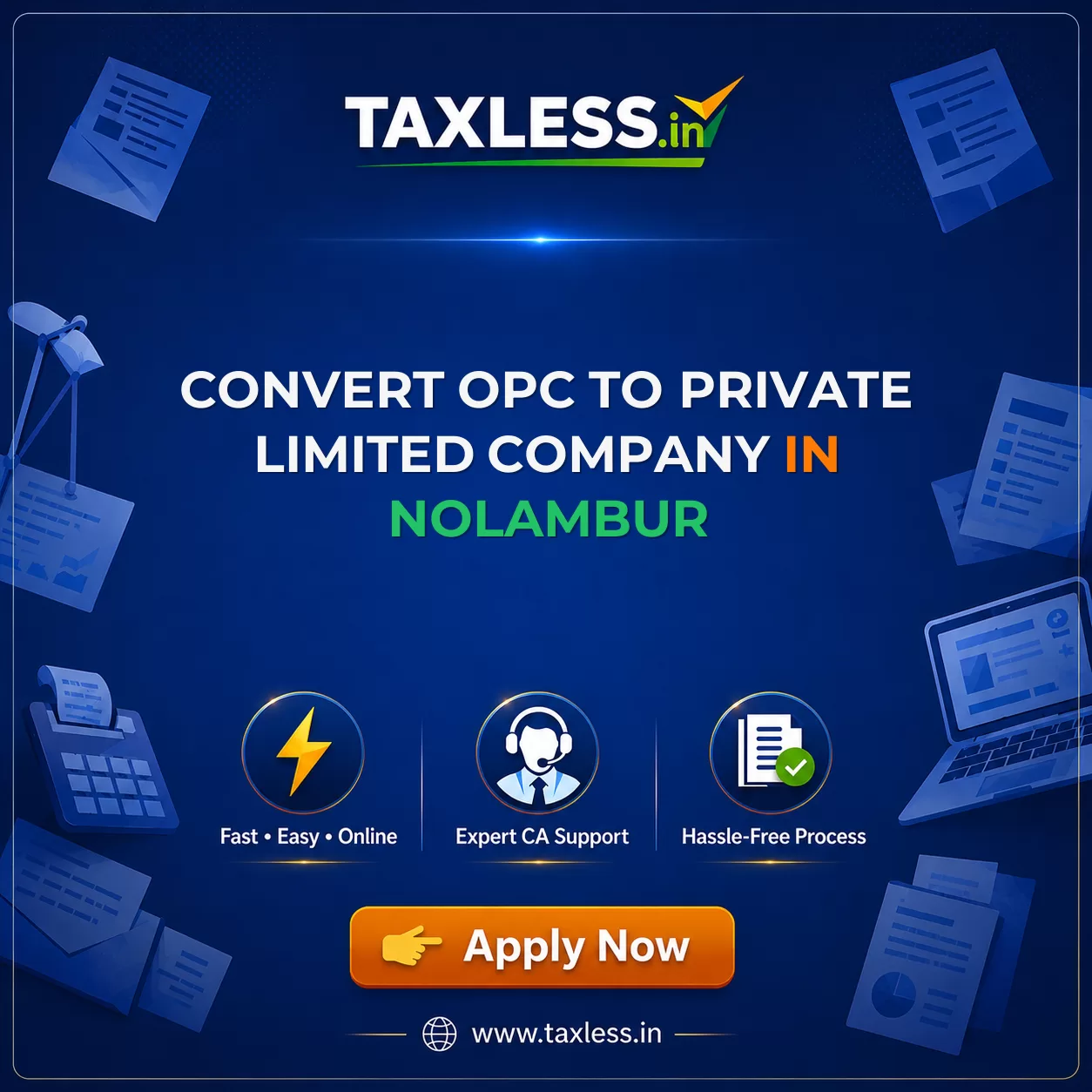 Convert OPC To Private Limited Company in Nolambur