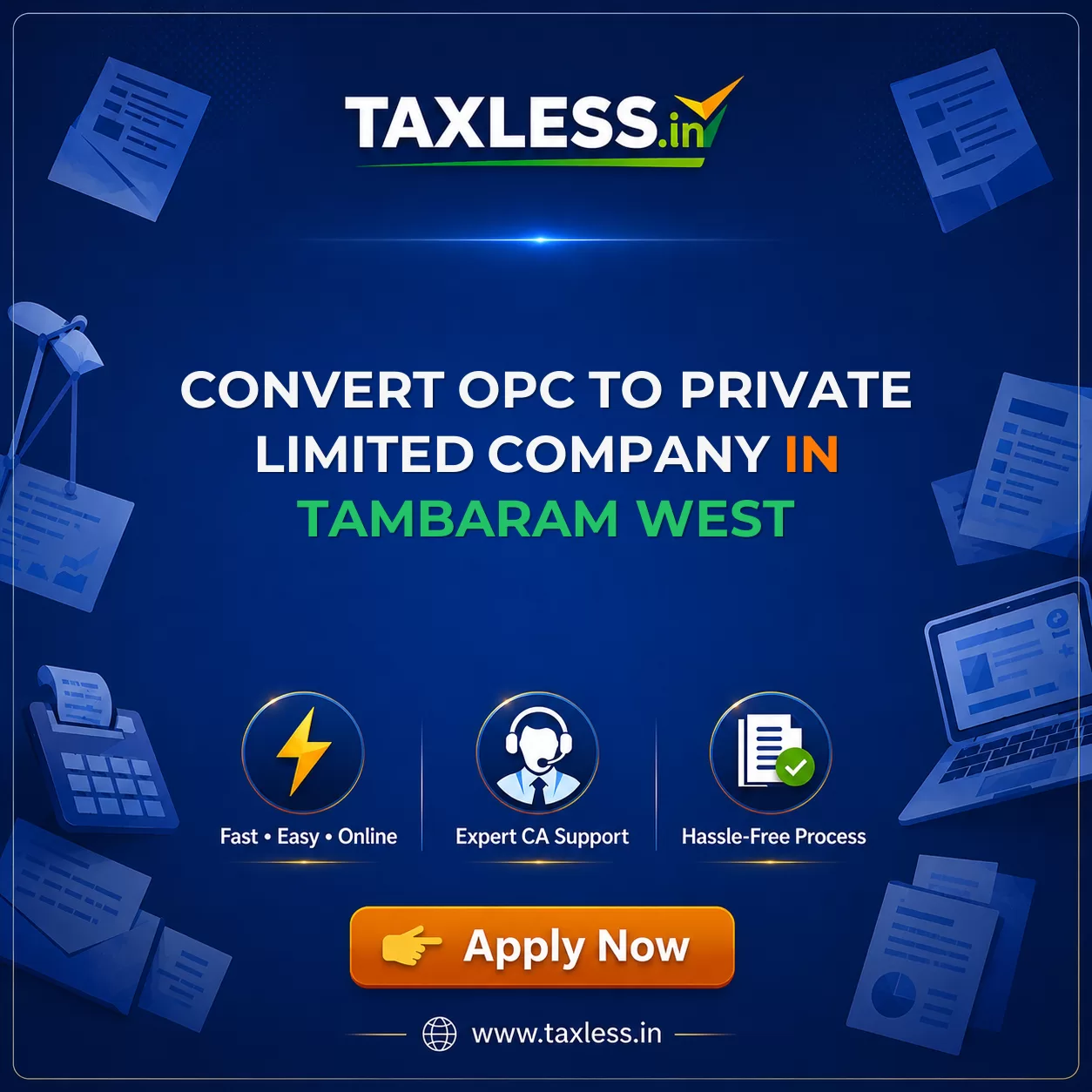 Convert OPC To Private Limited Company in Tambaram West