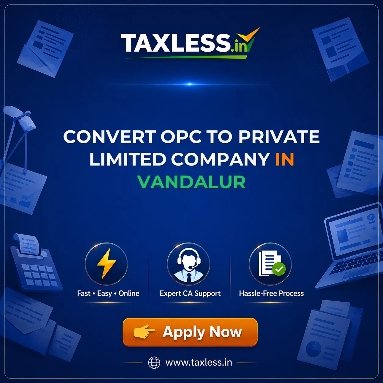 Convert OPC To Private Limited Company in Vandalur