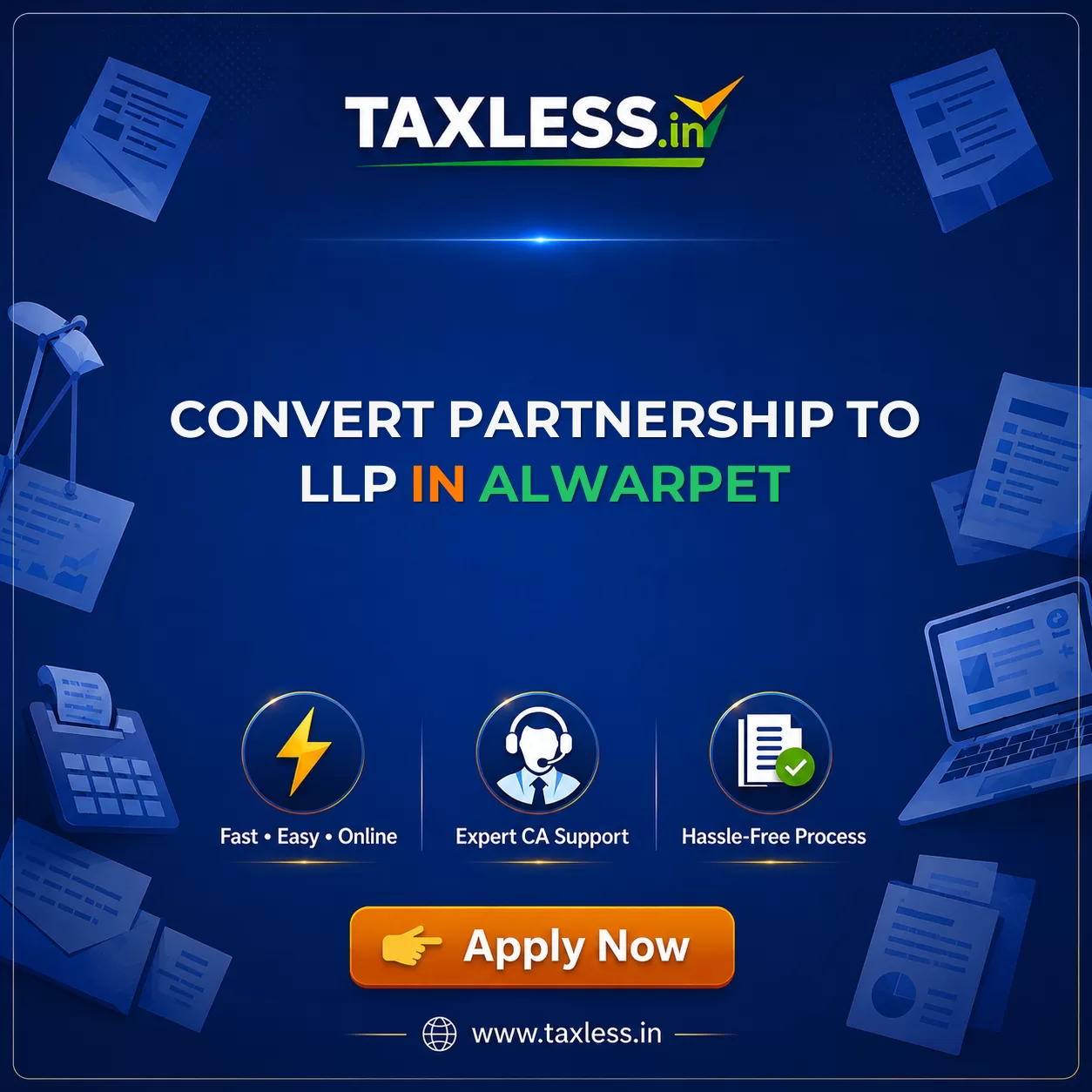 Convert Partnership To LLP in Alwarpet