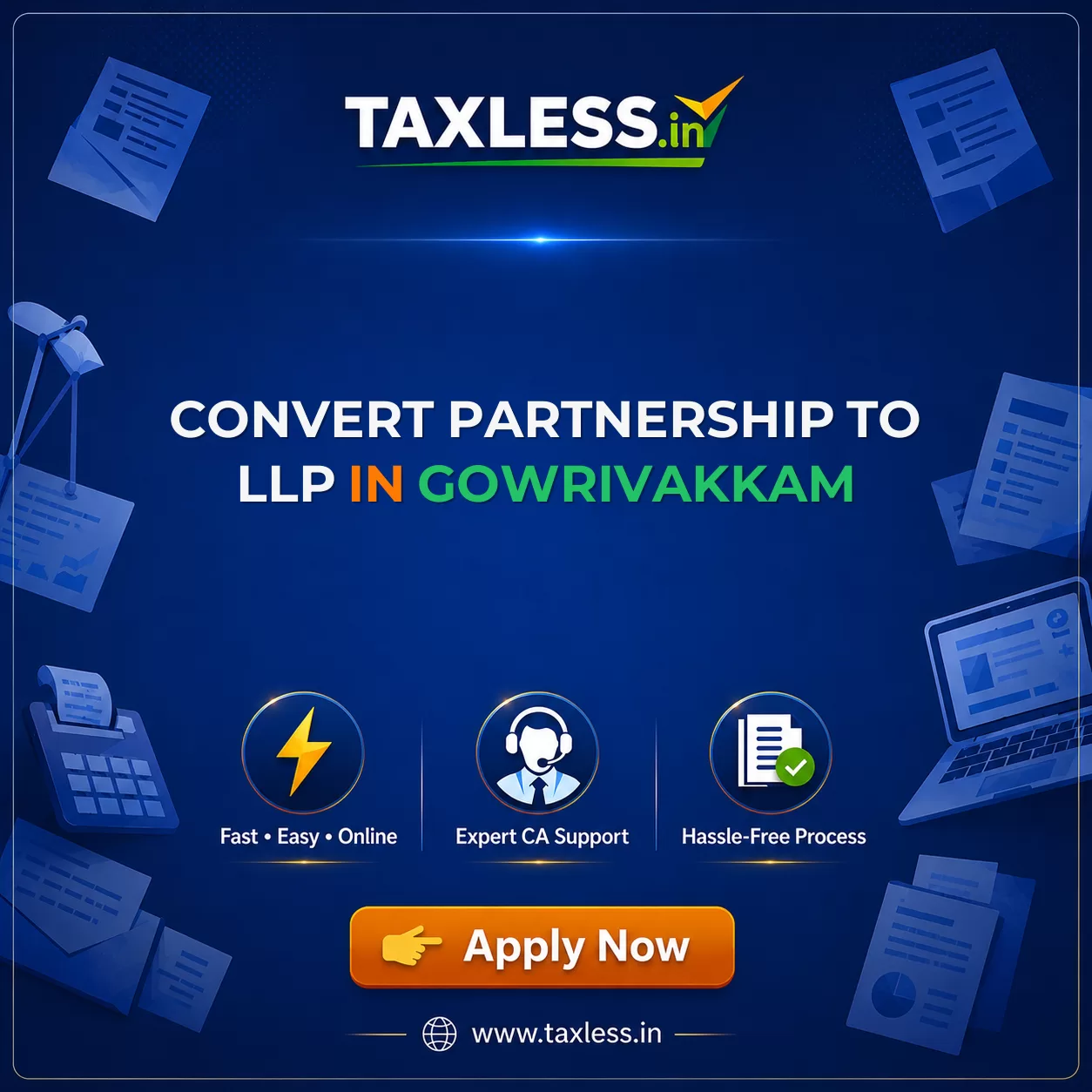 Convert Partnership To LLP in Gowrivakkam