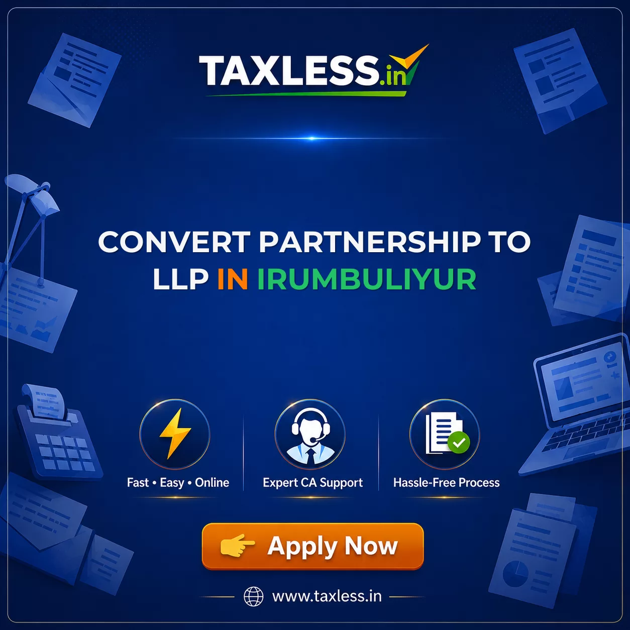 Convert Partnership To LLP in Irumbuliyur