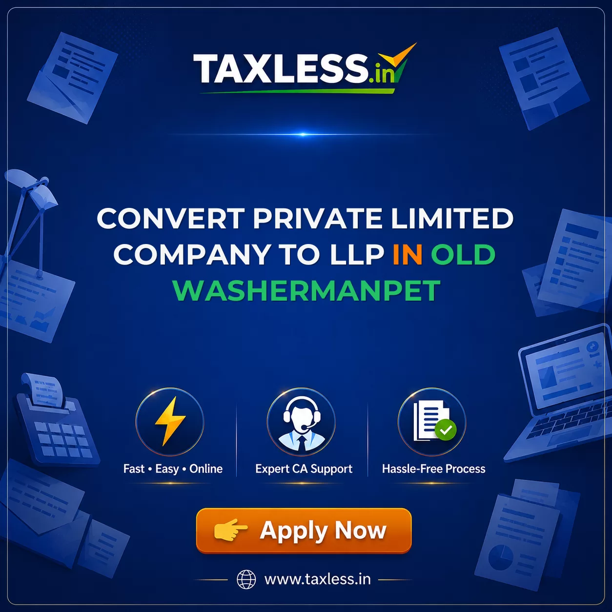 Convert Private Limited Company To LLP in Old Washermanpet