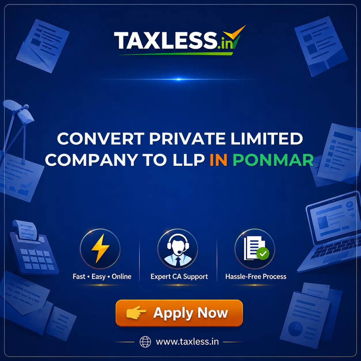 Convert Private Limited Company To LLP in Ponmar