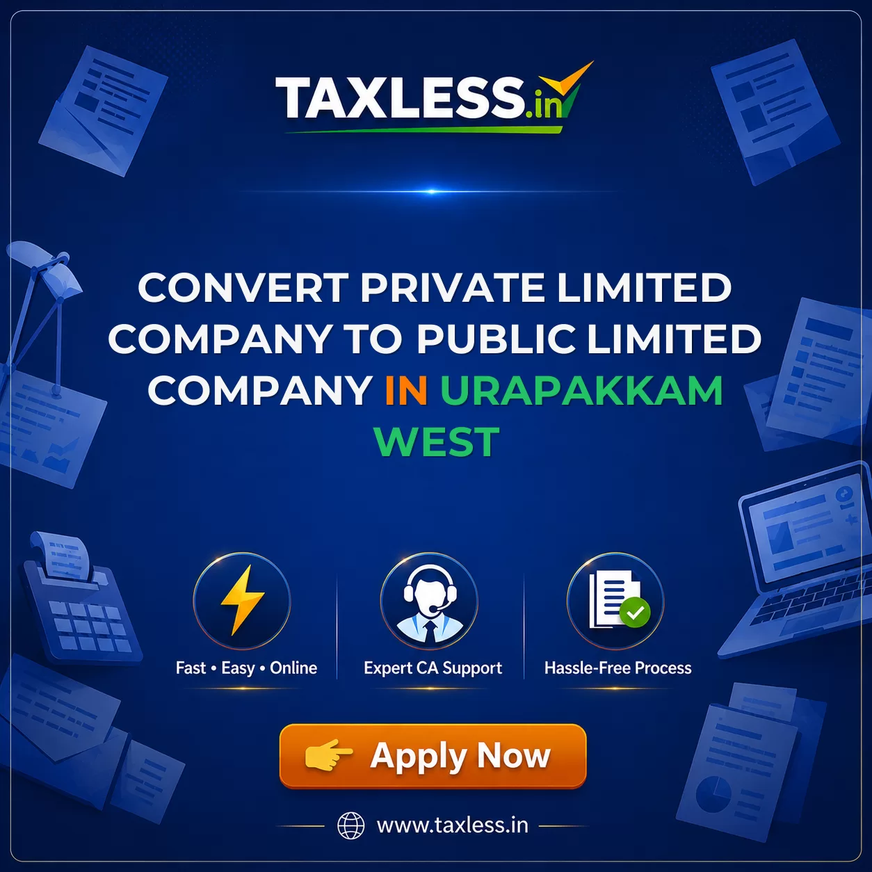 Convert Private Limited Company To Public Limited Company in Urapakkam West