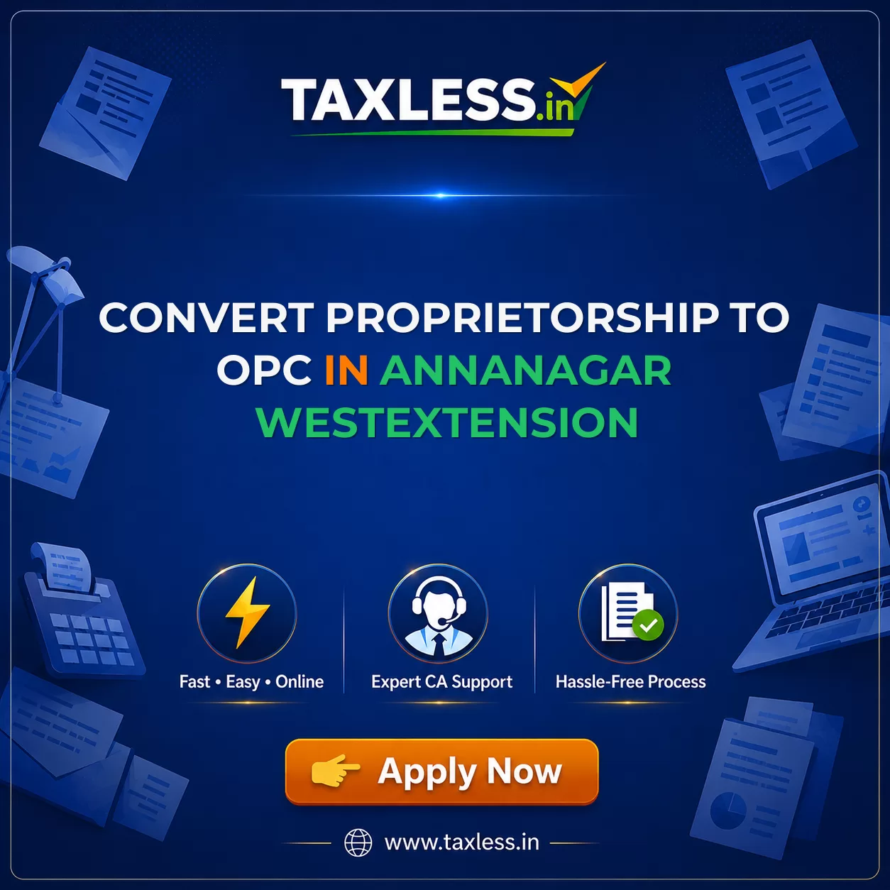 Convert Proprietorship To OPC in Annanagar Westextension