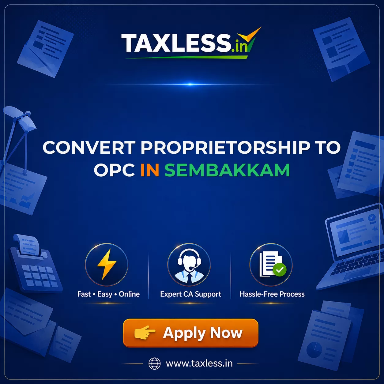 Convert Proprietorship To OPC in Sembakkam