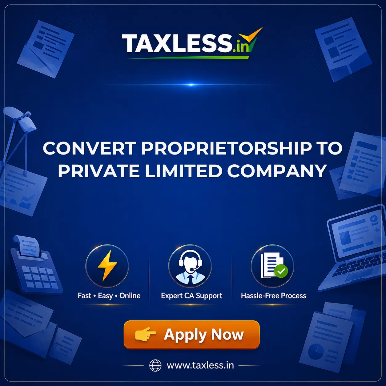 Convert Proprietorship To Private Limited Company