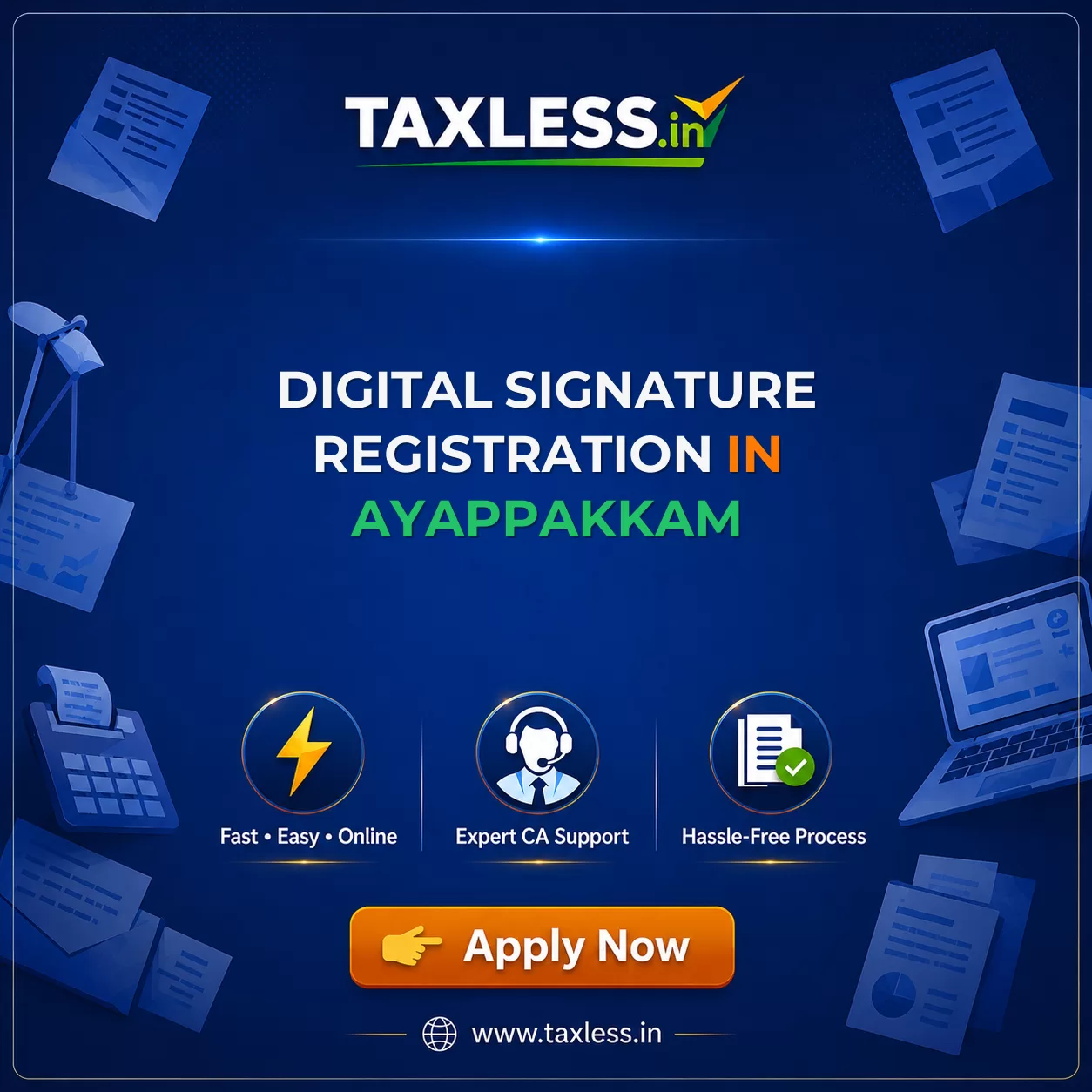 Digital Signature Registration in Ayappakkam