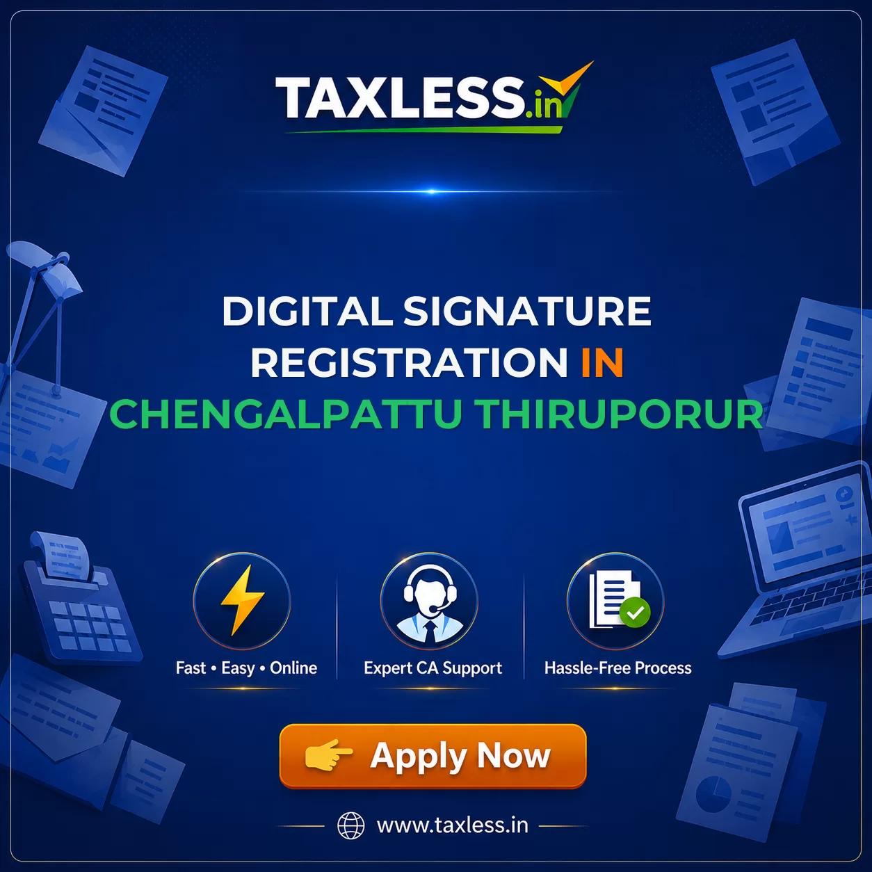 Digital Signature Registration in Chengalpattu Thiruporur