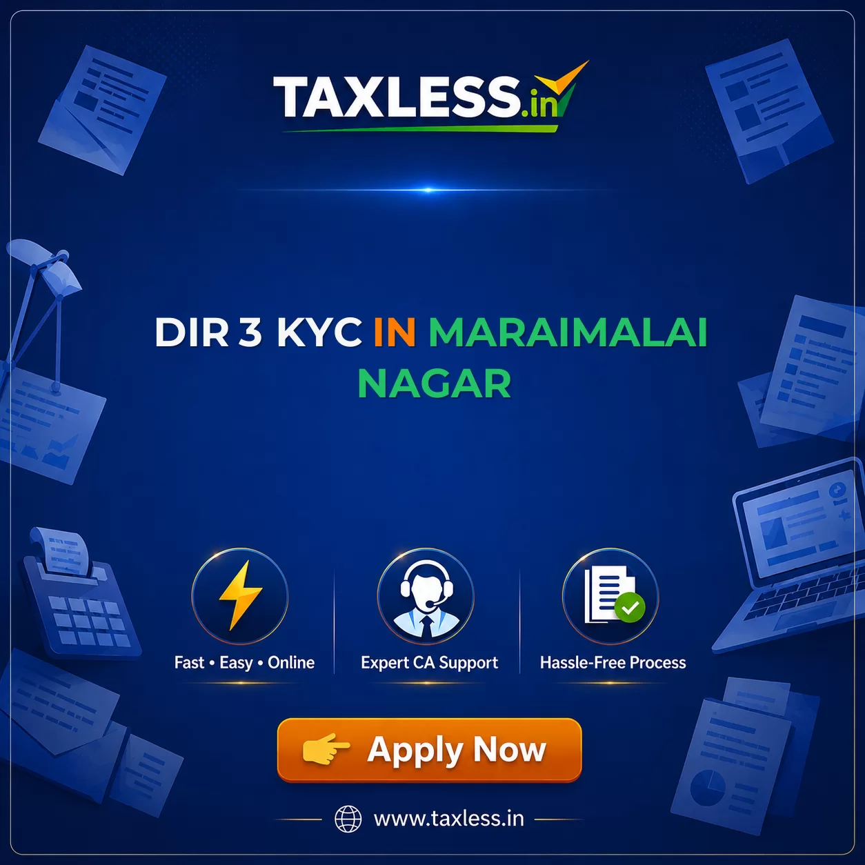 DIR 3 KYC in Maraimalai Nagar