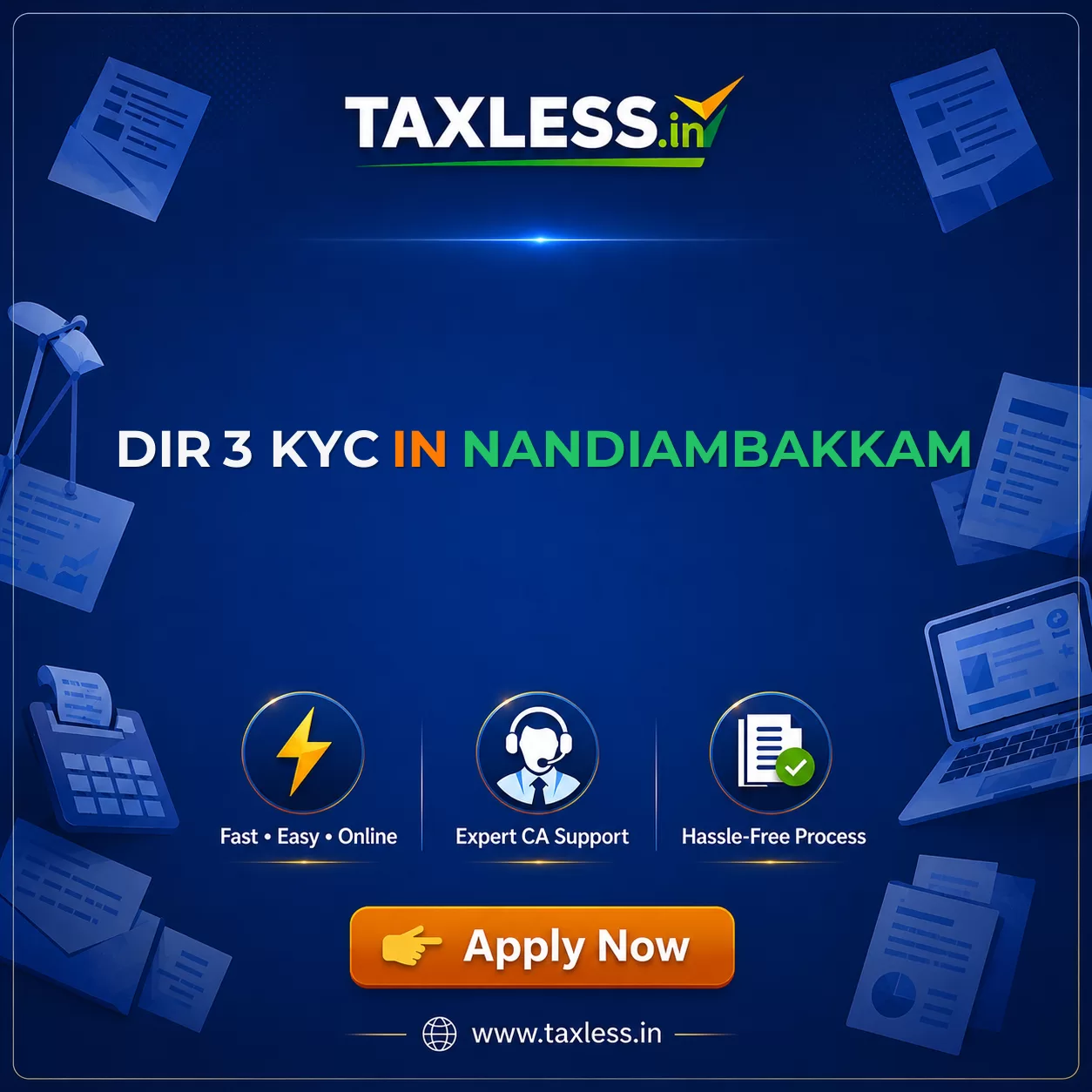 DIR 3 KYC in Nandiambakkam