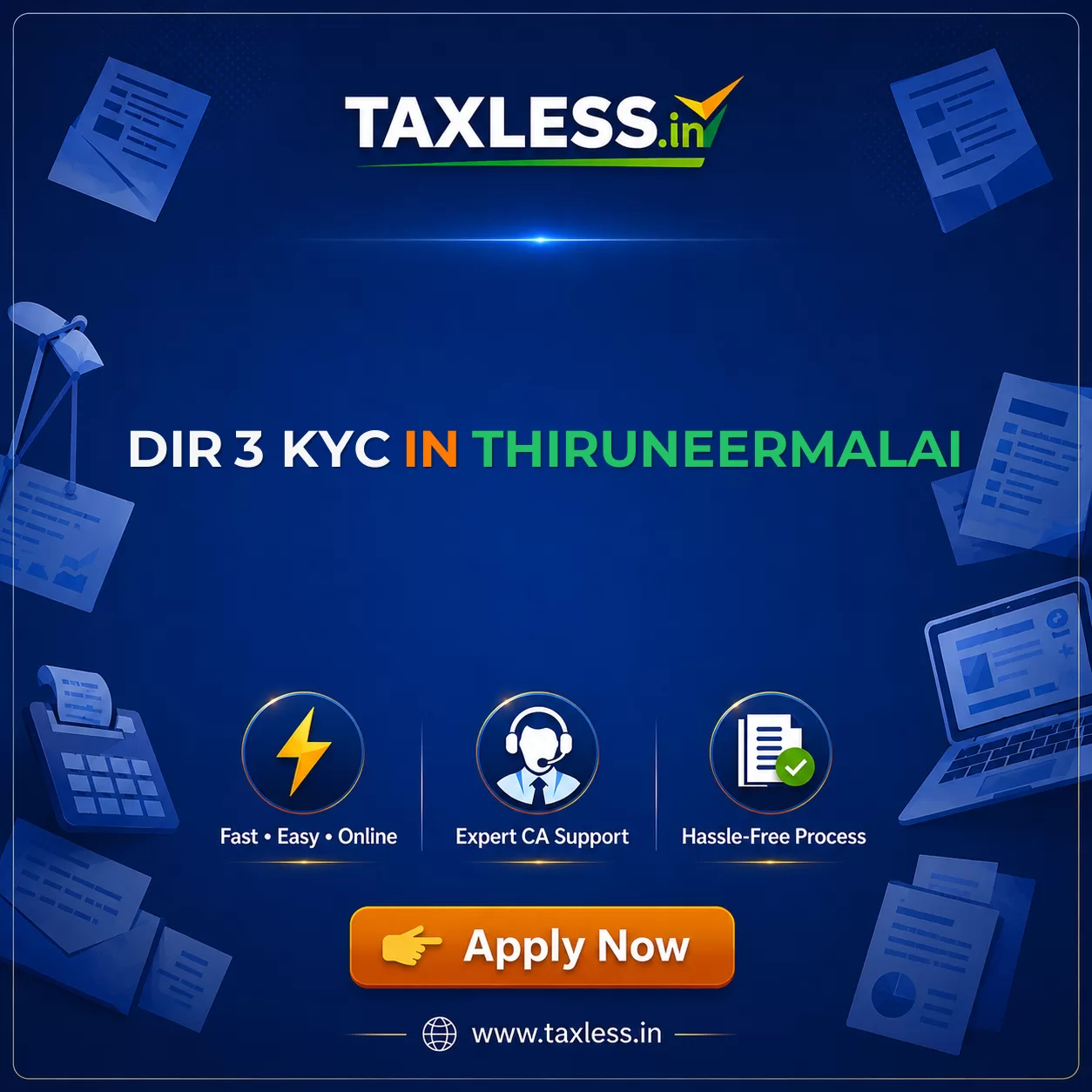 DIR 3 KYC in Thiruneermalai