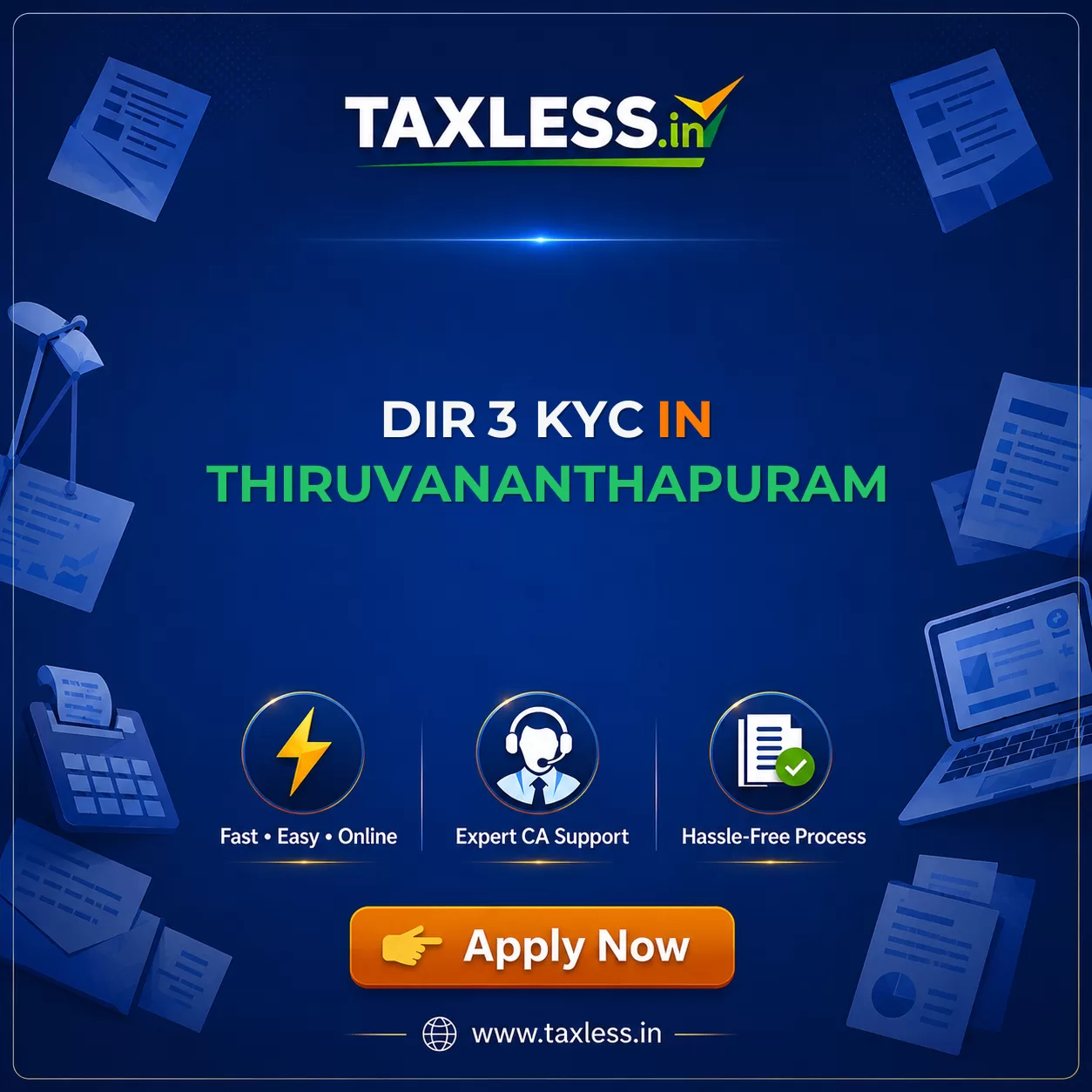 DIR 3 KYC in Thiruvananthapuram